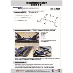 Barre stabilisatrice avant Ford Fiesta