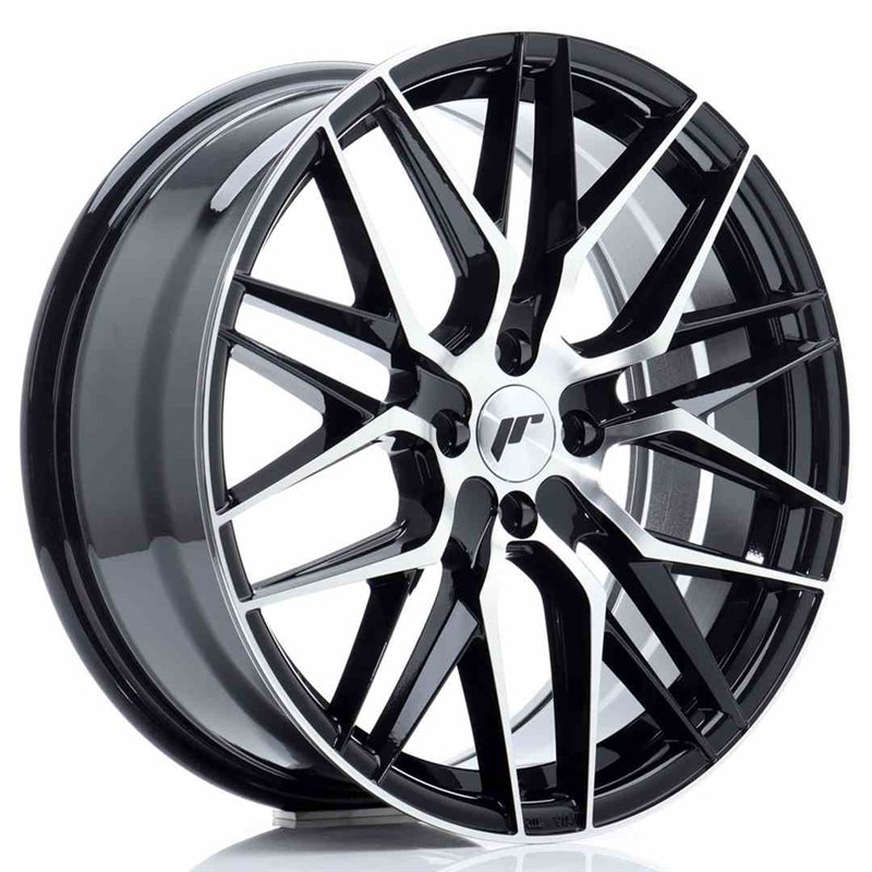 JR Wheels JR28 18x7,5 ET40 4x100 Gloss Black Machined Face JR Wheels JR28 18x7,5 ET40 4x100 Gloss Black Machined Face
