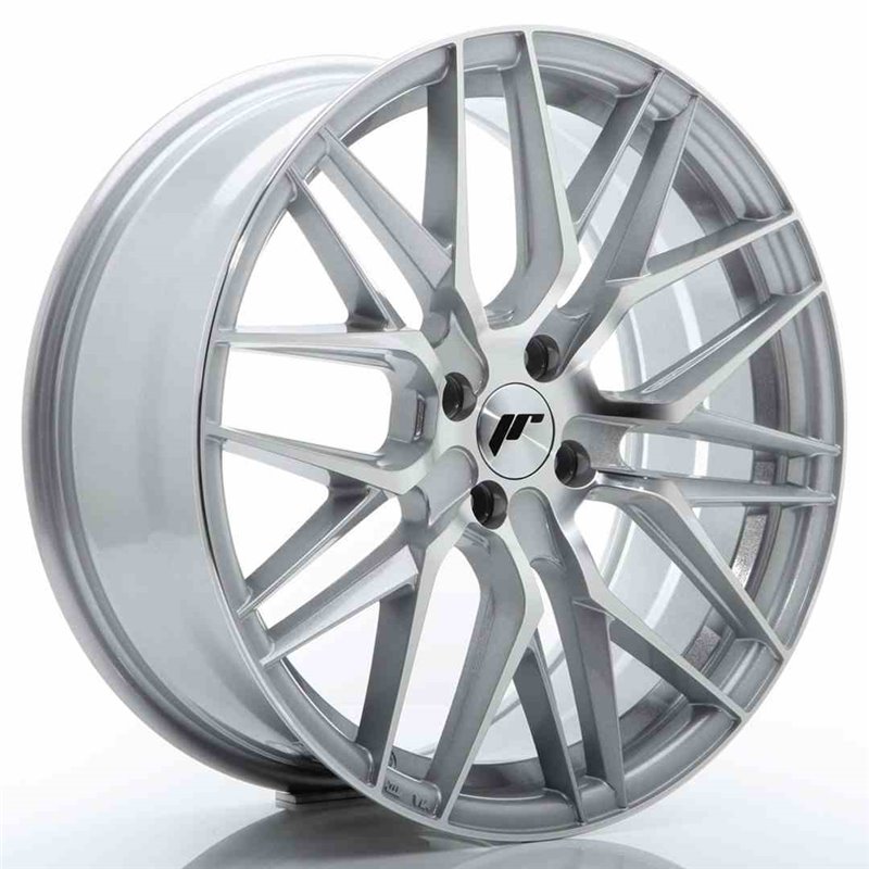 JR Wheels JR28 18x7,5 ET40 4x100 Silver Machined Face