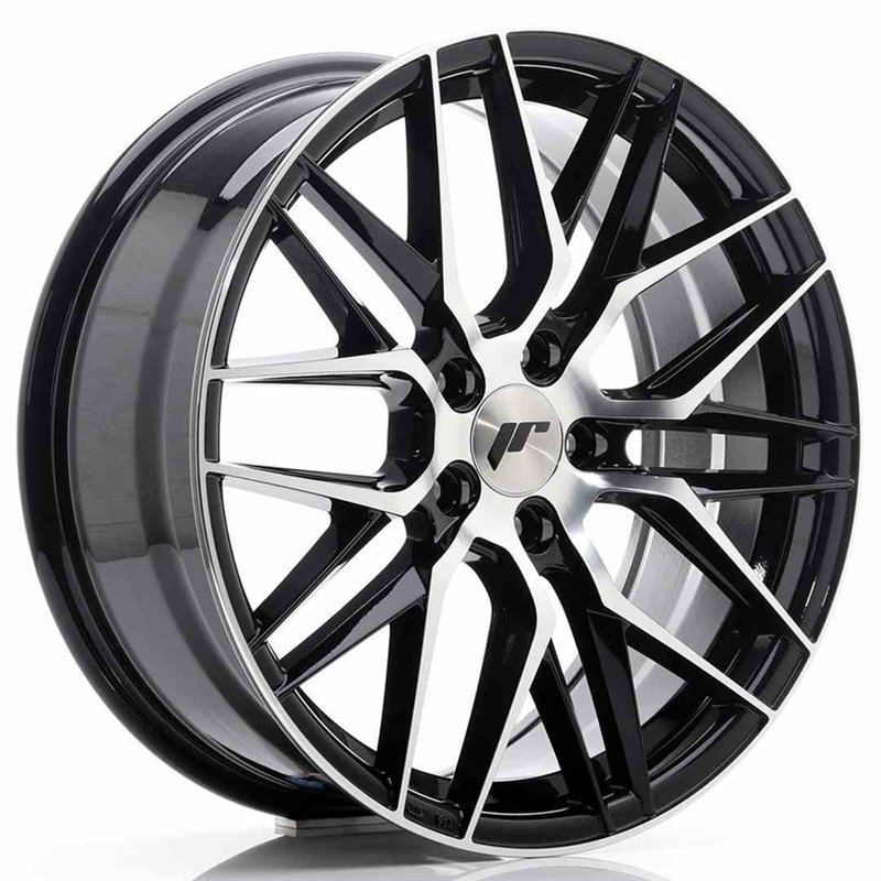 JR Wheels JR28 18x7,5 ET40 5x112 Gloss Black Machined Face JR Wheels JR28 18x7,5 ET40 5x112 Gloss Black Machined Face