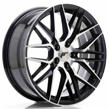 JR Wheels JR28 18x7,5 ET40 5x112 Gloss Black Machined Face