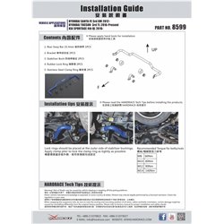 Barre stabilisatrice arrière Hyundai Santa fe