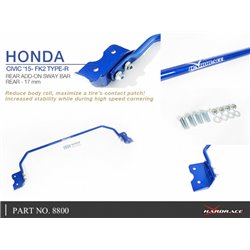 Barre stabilisatrice additionnelle arrière Honda Civic