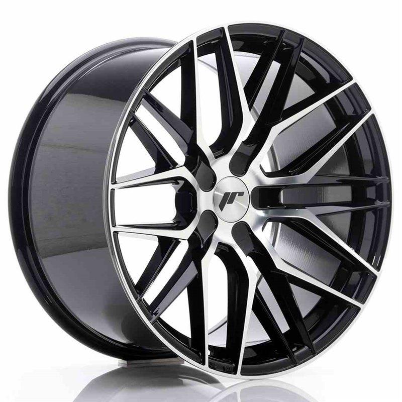 JR Wheels JR28 19x10,5 ET20-40 5H BLANK Gloss Black Machined Face