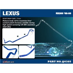 Barre stabilisatrice arrière Lexus RX
