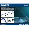 Barre stabilisatrice arrière Toyota Corolla/altis/auris