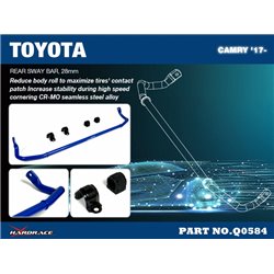 Barre stabilisatrice arrière 28 mm Toyota Camry