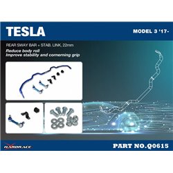Barre stabilisatrice arrière Tesla Model 3