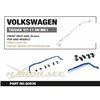 Barre stabilisatrice avant Volkswagen Tiguan