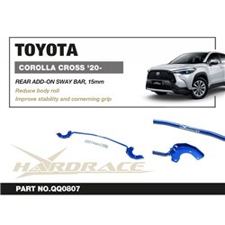 Barre stabilisatrice additionnelle arrière Toyota Corolla cross
