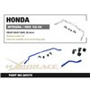 Barre stabilisatrice arrière Honda Integra
