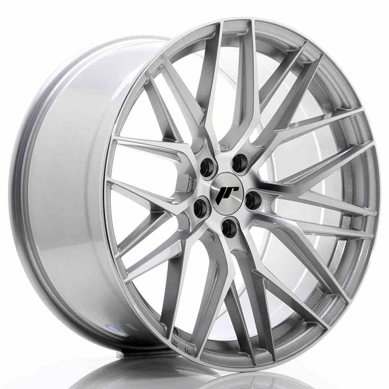 JR Wheels JR28 20x10 ET40 5x120 Silver Machined Face JR Wheels JR28 20x10 ET40 5x120 Silver Machined Face