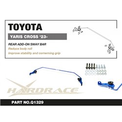 Barre stabilisatrice additionnelle arrière Toyota Yaris cross