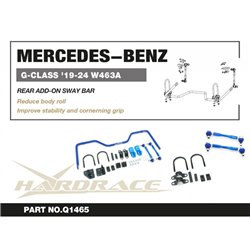 Barre stabilisatrice additionnelle arrière Mercedes-benz Classe G