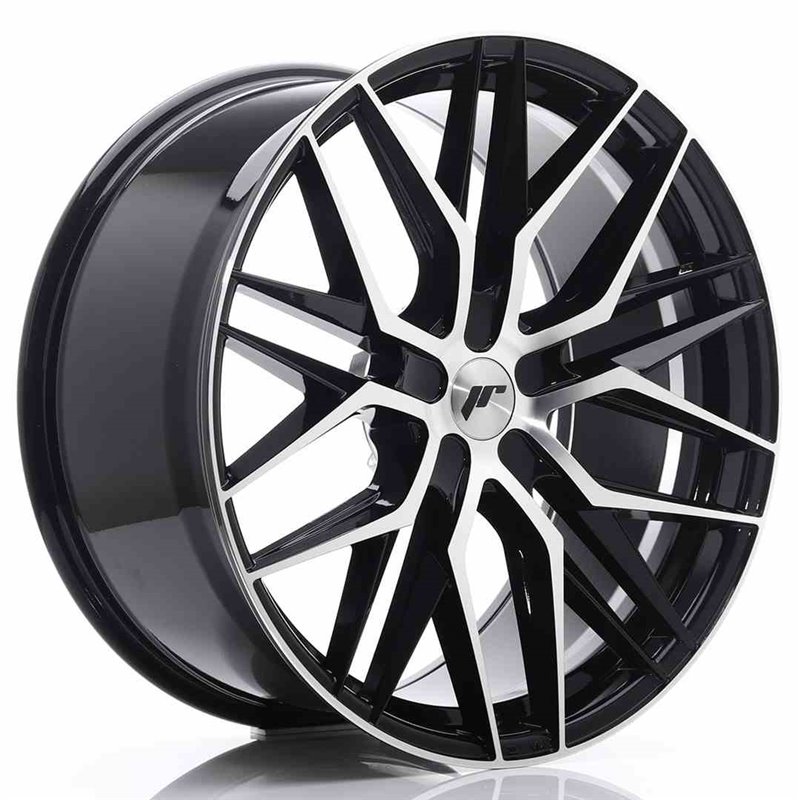 JR Wheels JR28 22x10,5 ET15-50 5H BLANK Gloss Black Machined Face JR Wheels JR28 22x10,5 ET15-50 5H BLANK Gloss Black Machined Face