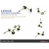 Biellette renforcée de barre stabilisatrice avant Lexus GS, SC, Toyota Crown