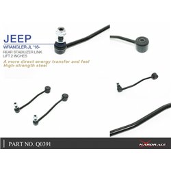 Biellette de barre stabilisatrice arrière Jeep Wrangler, Wrangler unlimited