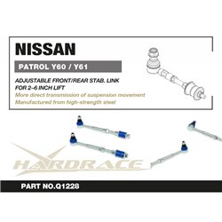 Biellette réglable de barre stabilisatrice avant/arrière Nissan Patrol