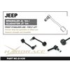 Biellette de barre stabilisatrice avant Jeep Wrangler, Wrangler unlimited, Gladiator