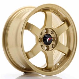 JR Wheels JR3 15x7 ET25 4x100/108 Gold