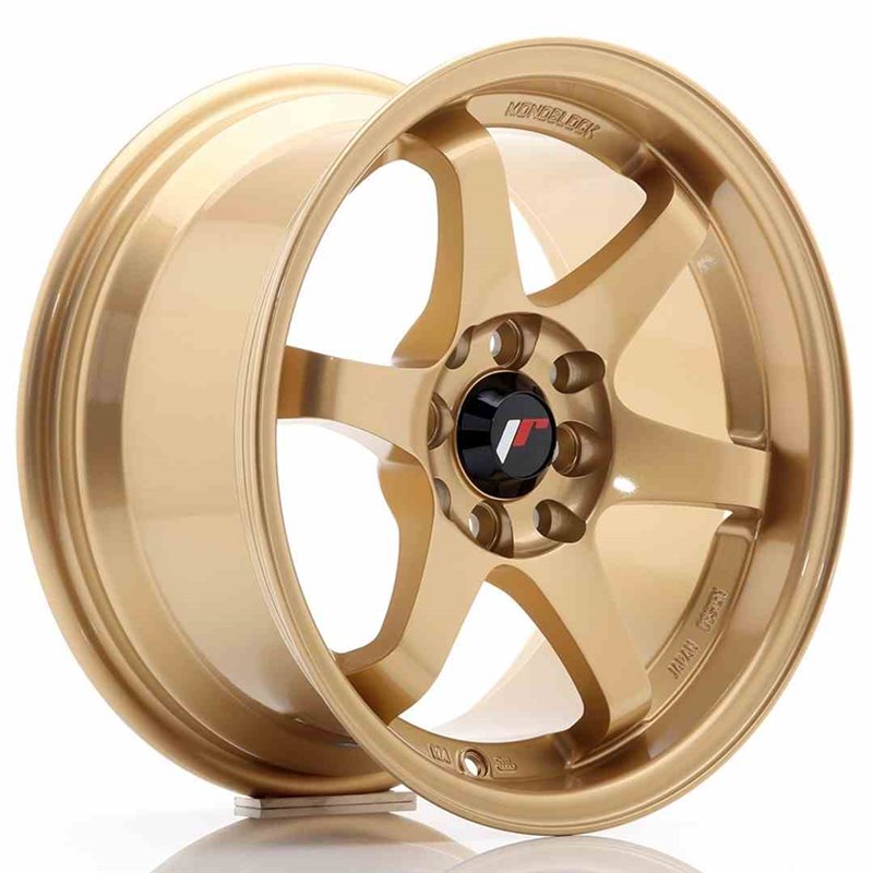 JR Wheels JR3 15x8 ET25 4x100/114 Gold JR Wheels JR3 15x8 ET25 4x100/114 Gold