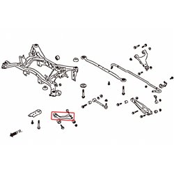 Bras de traction arrière Subaru