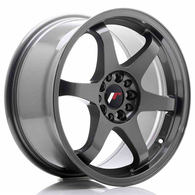 JR Wheels JR3 17x8 ET25 4x100/108 Gun Metal