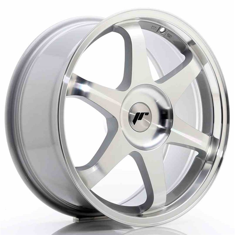 JR Wheels JR3 18x8 ET35-45 BLANK Silver Machined Face JR Wheels JR3 18x8 ET35-45 BLANK Silver Machined Face