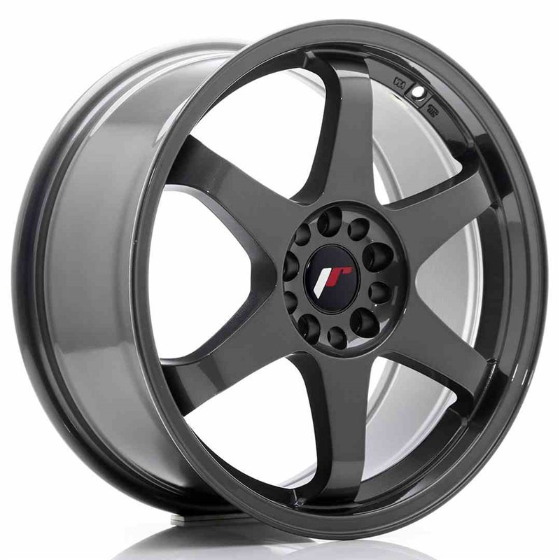 JR Wheels JR3 18x8 ET40 5x100/108 Gun Metal