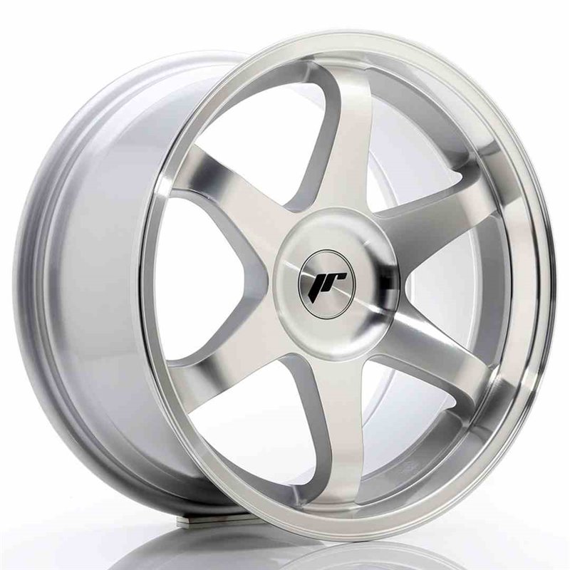 JR Wheels JR3 18x9 ET35-40 BLANK Silver Machined Face