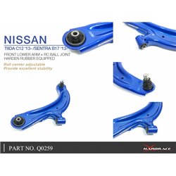 Triangle inférieur avant avec correcteur de centre de roulis Nissan Sentra, Tiida