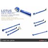 Kit de réglage de parallélisme arrière avec renfort inférieur arrière Lotus Elise, Exige