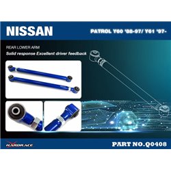 Bras inférieur arrière pour rehausse 0 à 4 pouces Nissan Patrol