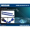 Bras inférieur arrière pour rehausse 0 à 4 pouces Nissan Patrol