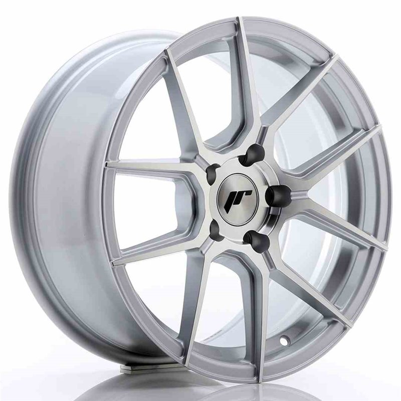 JR Wheels JR30 17x8 ET40 5x112 Silver Machined Face JR Wheels JR30 17x8 ET40 5x112 Silver Machined Face