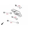 Bras longitudinal arrière Tesla Model 3