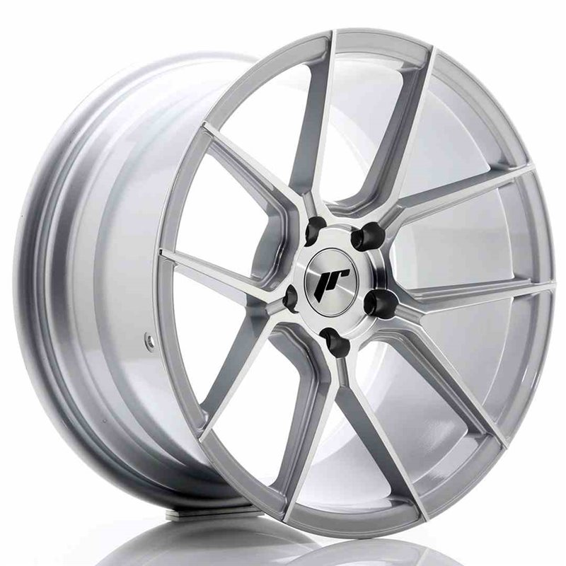 JR Wheels JR30 18x9,5 ET35 5x120 Silver Machined Face JR Wheels JR30 18x9,5 ET35 5x120 Silver Machined Face