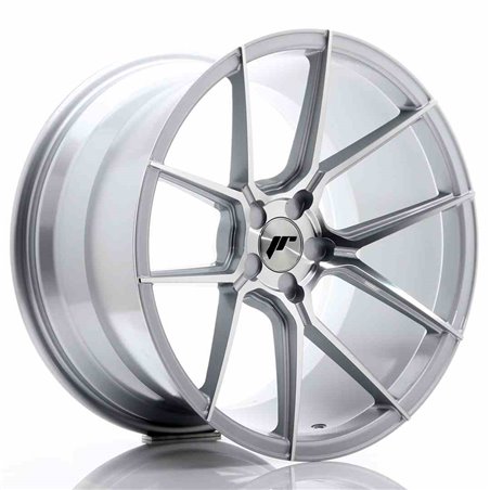 JR Wheels JR30 19x11 ET15-40 5H BLANK Silver Machined Face