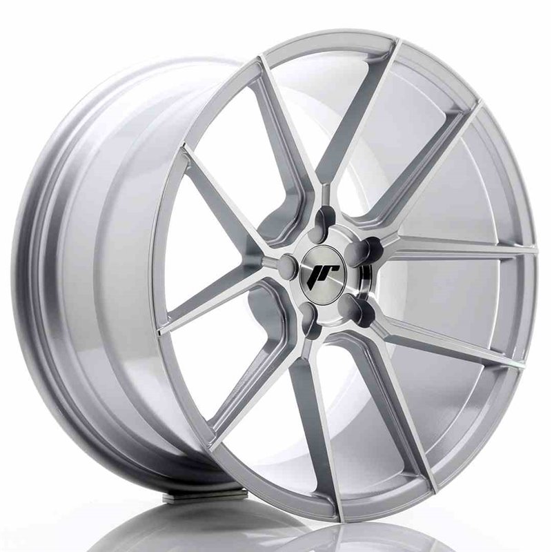 JR Wheels JR30 20x11 ET30-50 5H BLANK Silver Machined Face JR Wheels JR30 20x11 ET30-50 5H BLANK Silver Machined Face