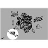 Support moteur avant Smart Fortwo