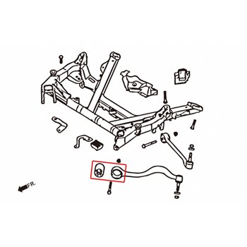 Silentbloc de bras de suspension avant BMW 5 Series