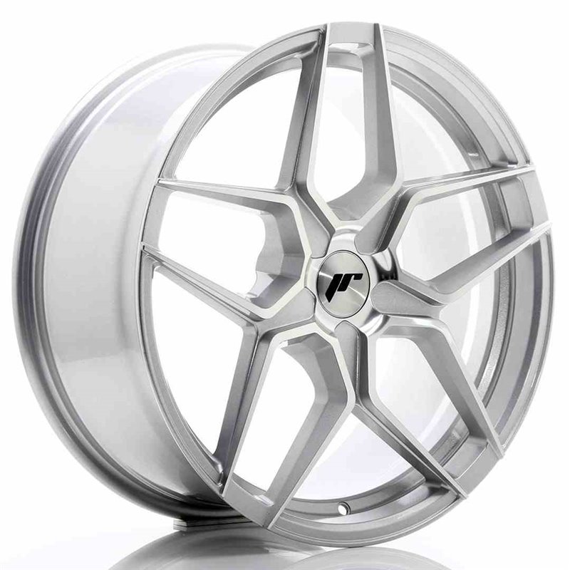 JR Wheels JR34 19x8,5 ET35-40 5H BLANK Silver Machined Face JR Wheels JR34 19x8,5 ET35-40 5H BLANK Silver Machined Face