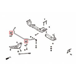 Silentbloc renforcé TPV de barre stabilisatrice avant Nissan 240SX