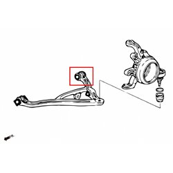 Silentbloc de bras inférieur arrière Honda S2000