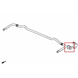 Silentbloc de barre stabilisatrice arrière Honda S2000