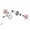 Entretoise d’arbre de transmission arrière Honda S2000