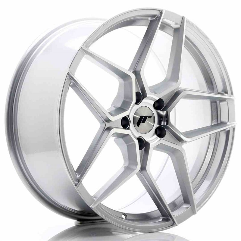 JR Wheels JR34 20x9 ET35 5x120 Silver Machined Face JR Wheels JR34 20x9 ET35 5x120 Silver Machined Face