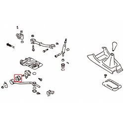 Silentblocs de levier de vitesse Subaru Forester, Impreza, Legacy/outback
