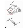 Silentbloc de bras tiré arrière Mitsubishi Lancer mirage