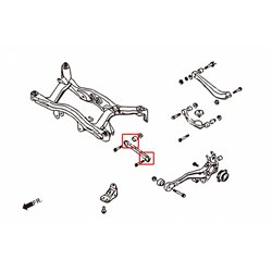Silentbloc de bras latéral avant arrière Subaru Legacy/outback